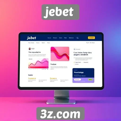 Análise da interface do usuário do site jebet